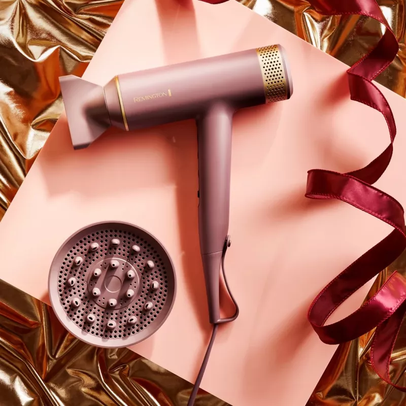 Hair dryer Remington EC8930, 1600 W, digital motor, 110000 RPM, pink, 3 m cord