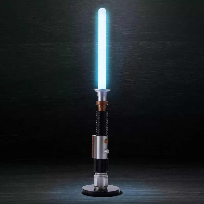 Table Lamp Ukonic 16987 Black Copper Grey White Blue Light 595mm