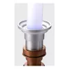 Table Lamp Ukonic 16987 Black Copper Grey White Blue Light 595mm