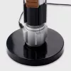 Table Lamp Ukonic 16987 Black Copper Grey White Blue Light 595mm