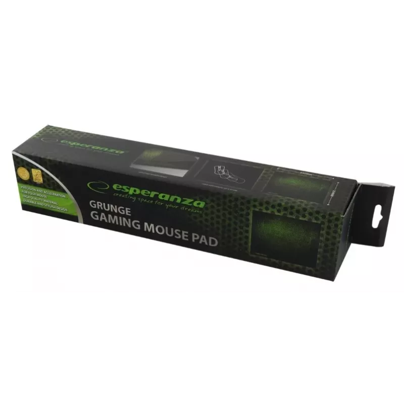 Esperanza EA146G Black,Green Gaming mouse pad