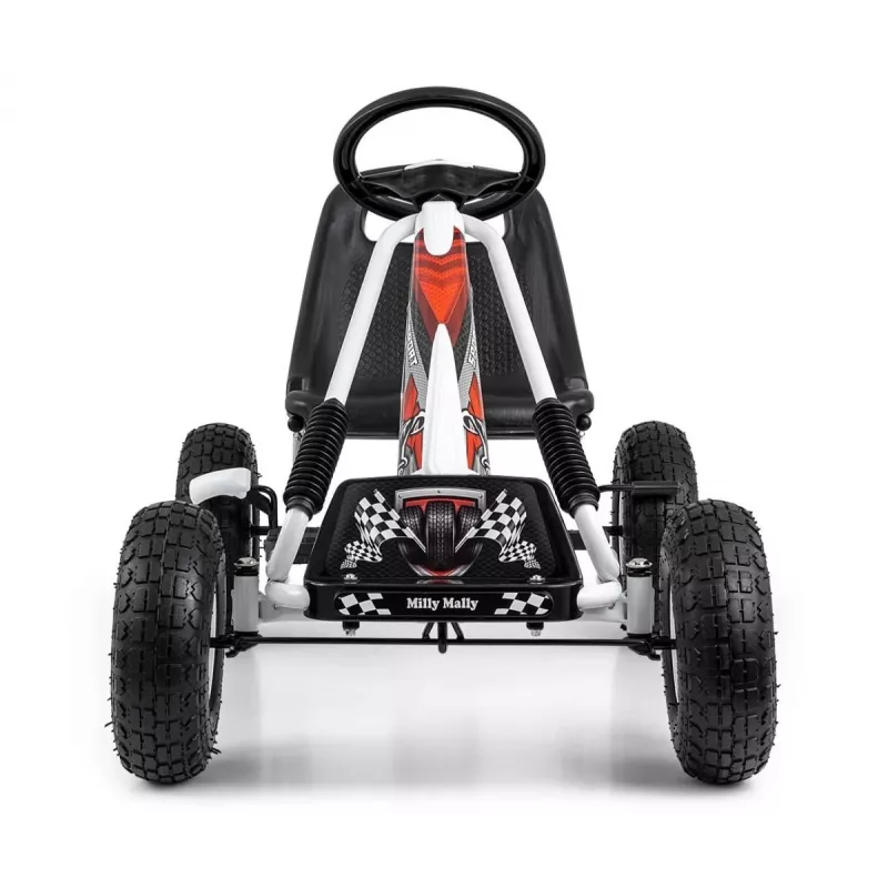 Milly Mally Ride-On Go-Kart Thor White