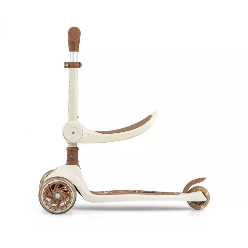 Kick Scooter milly mally Milly Mally Scooter Fuzzy Classic — children's scooter, beige
