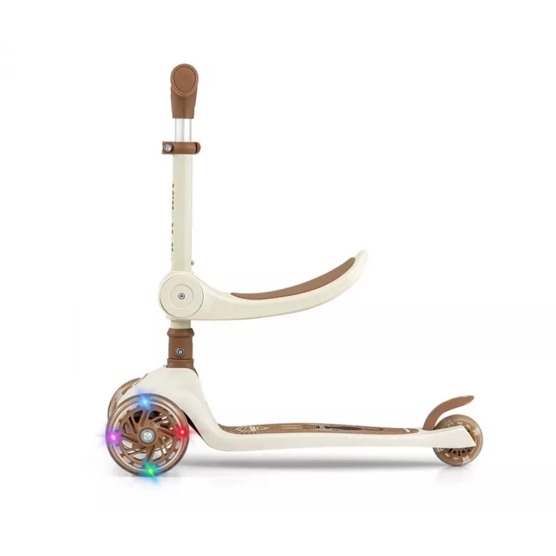 Kick Scooter milly mally Milly Mally Scooter Fuzzy Classic — children's scooter, beige
