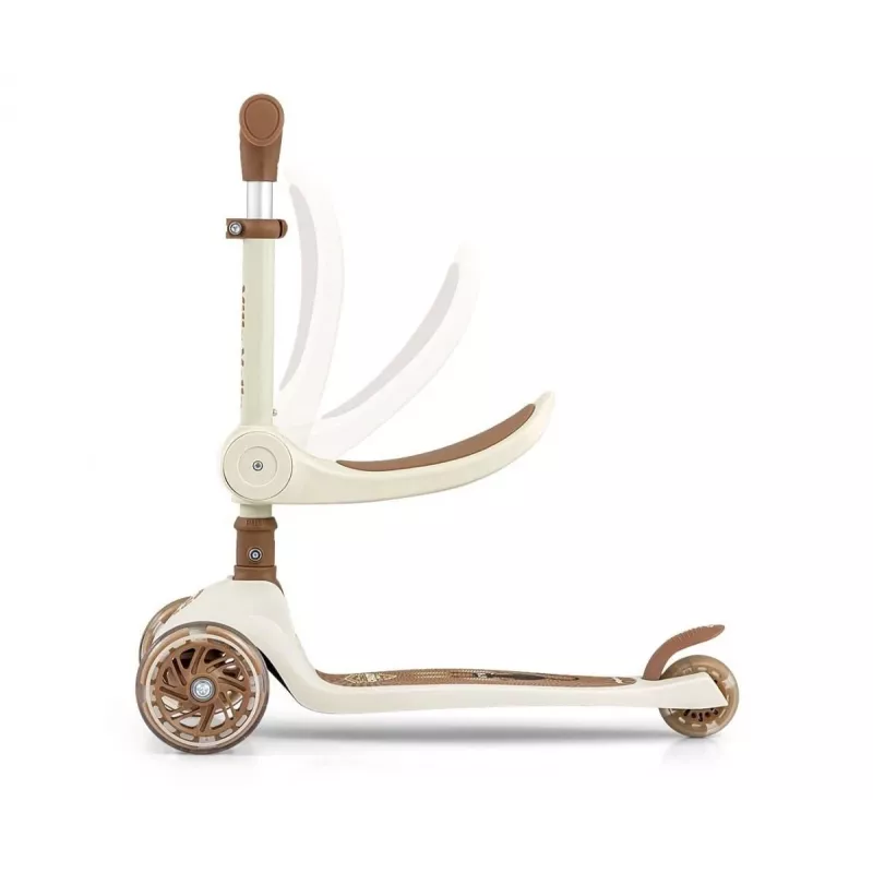 Kick Scooter milly mally Milly Mally Scooter Fuzzy Classic — children's scooter, beige