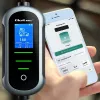 Wall-mounted electric car charger QOLTEC 7 kW 230V CEE 32A with Wi‑Fi and LCD (model 52721)