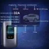 EV charging station QOLTEC 3-phase 22 kW 32 A with WiFi (model 52723)