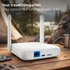 Router QOLTEC 56980 — 4G LTE cellular router with Wi‑Fi 6