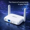 Router QOLTEC 56980 — 4G LTE cellular router with Wi‑Fi 6