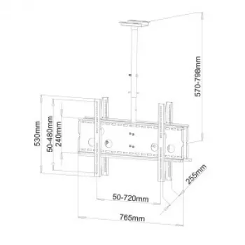 Wall Mount ART RAMT AR-21D TV mount