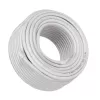 Coaxial cable MACLEAN MCTV-470 RG-6/U 25 m, white