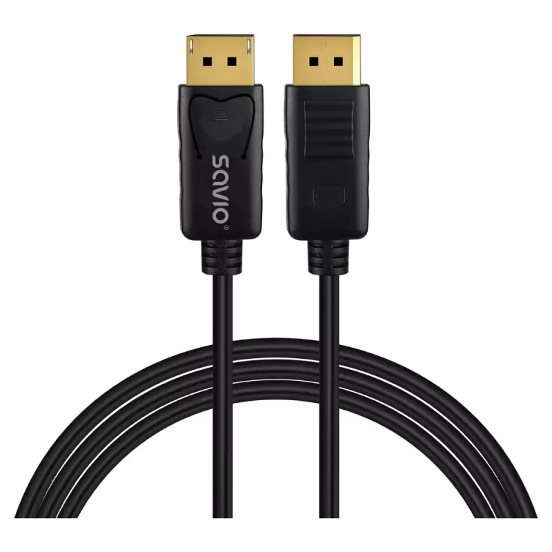 DisplayPort cable SAVIO CL-205 v1.4 2m — DisplayPort 1.4, 2 meters