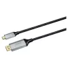 USB-C to DisplayPort Cable SAVIO CL-208 (DisplayPort 1.2, 2 m)