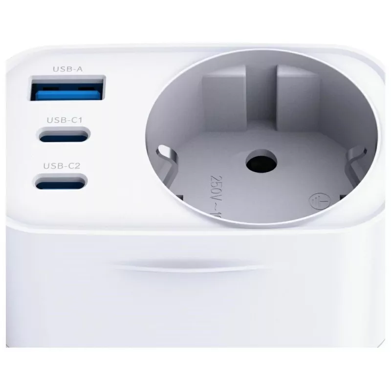 3MK Charger Comfort Charger GaN 30W White – USB power adapter, 30W GaN output