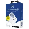 3MK Charger Comfort Charger GaN 30W White – USB power adapter, 30W GaN output