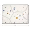 Rolled foam mat teddy bears and pastel road