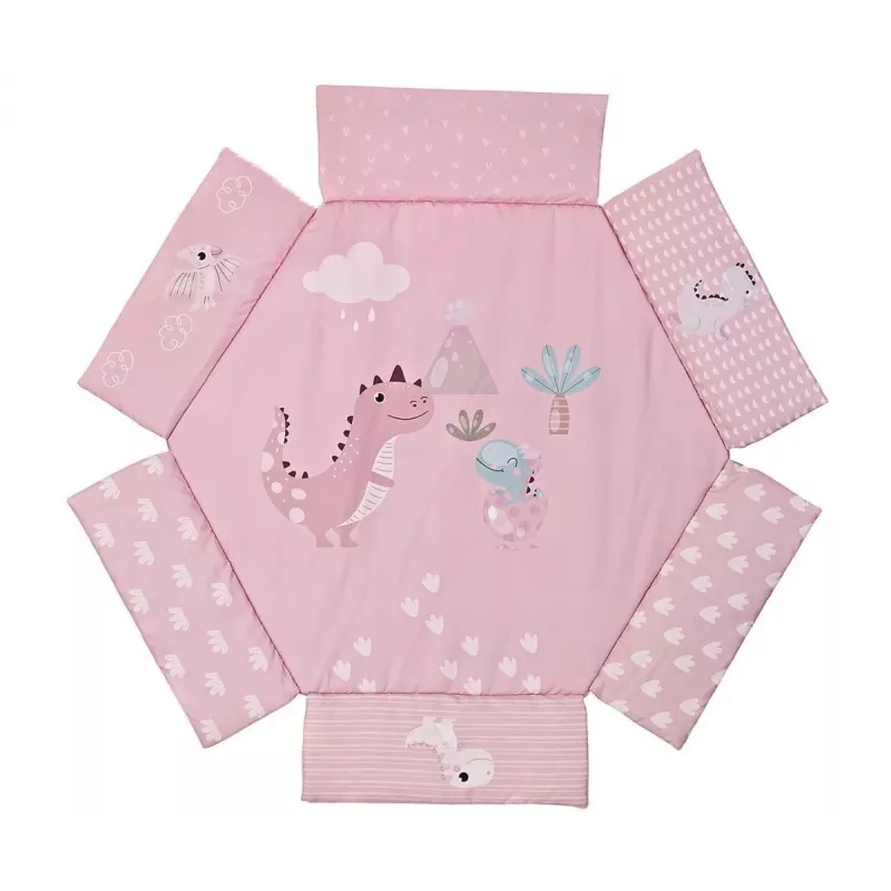 Educational play mat Dino Pink TinyMini pink