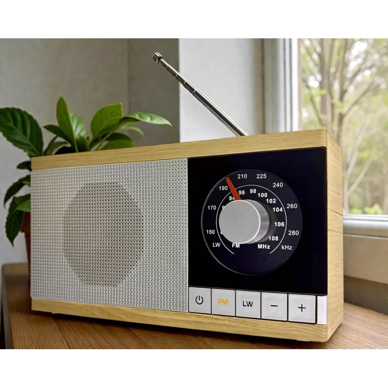 Radio Krystyna wooden casing