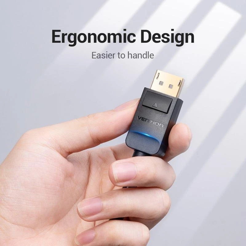 Cable DP to VGA 2M/BLACK Hblbh Vention
