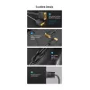 Cable DP to VGA 2M/BLACK Hblbh Vention