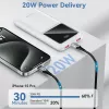 Power Bank USB 10000MAH 22.5W/BLACK FHKB0 Vention