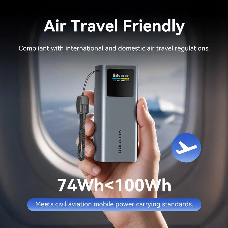 Power Bank USB 20000MAH 100W/FKCH0 Vention