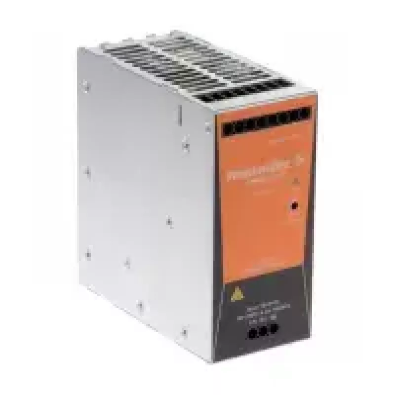 Power supply AXIS 01726-001 DIN PS56 240 W, AC 100–240 V, 45–65 Hz, black/orange/silver