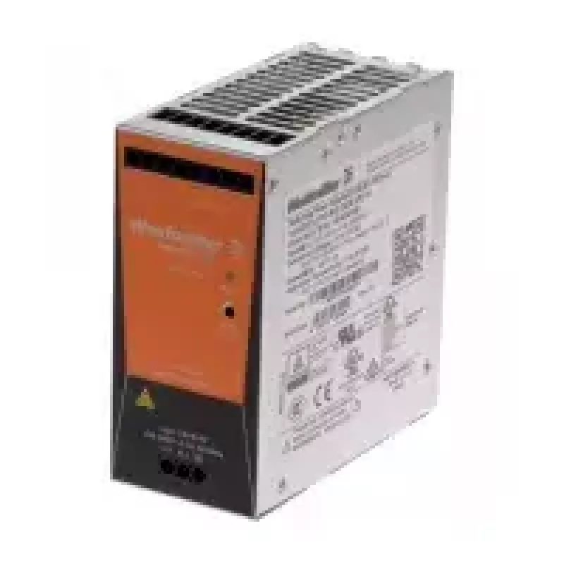 Power supply AXIS 01726-001 DIN PS56 240 W, AC 100–240 V, 45–65 Hz, black/orange/silver
