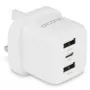 Dicota Power Supply - compact, Laptop - 32 Watt - 3 A - 3 Output Ports (USB-C, 2 x USB)