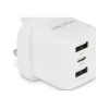 Dicota Power Supply - compact, Laptop - 32 Watt - 3 A - 3 Output Ports (USB-C, 2 x USB)