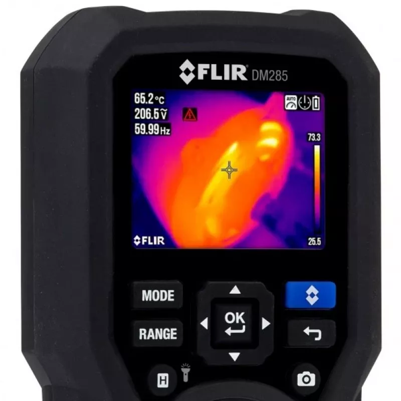 FLIR DM 285-FK thermal imaging camera Black 160 x 120 pixels Built-in display TFT