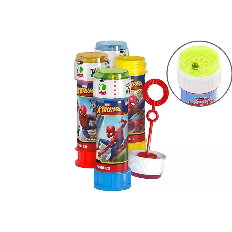 Soap bubbles 60 ml Spiderman display 36 pcs