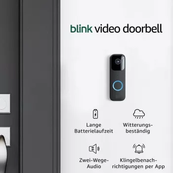 Amazon Blink Video Doorbell Black