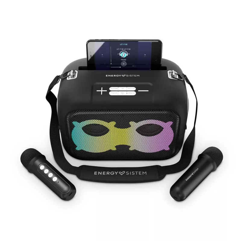 Stereo portable speaker Energy Sistem KaraokeStar Black