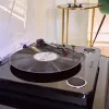 Belt-drive audio turntable Energy Sistem BlackSpin Black Transparent 33 45 78 RPM