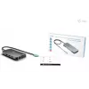 Docking Station ITEC i-tec USB-C Metal Nano 3x Display (DP, HDMI, VGA) with Power Delivery 100 W, 4x USB-A, Gigabit Ethernet