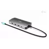 Docking Station ITEC i-tec USB-C Metal Nano 3x Display (DP, HDMI, VGA) with Power Delivery 100 W, 4x USB-A, Gigabit Ethernet