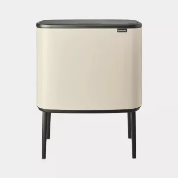 Brabantia Bo Touch Bin 33 L 3 baskets Beige Width 540 mm Depth 312 mm Height 680 mm
