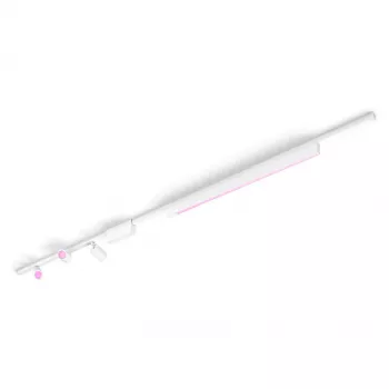 Ceiling smart lighting kit Philips Hue Perifo straight (3 adjustable spots, 1 light bar) Bluetooth, White, 220–240V, 24V bulbs