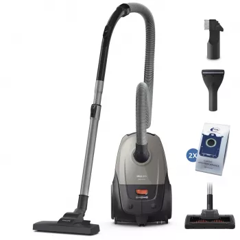 Cylinder vacuum Philips 2000 series XD2152/12 — 850 W, 3 L dust bag, HEPA filter, dry cleaning
