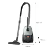 Cylinder vacuum Philips XD2142/12 — 850 W, 3 L dust bag, HEPA filter, dry cleaning