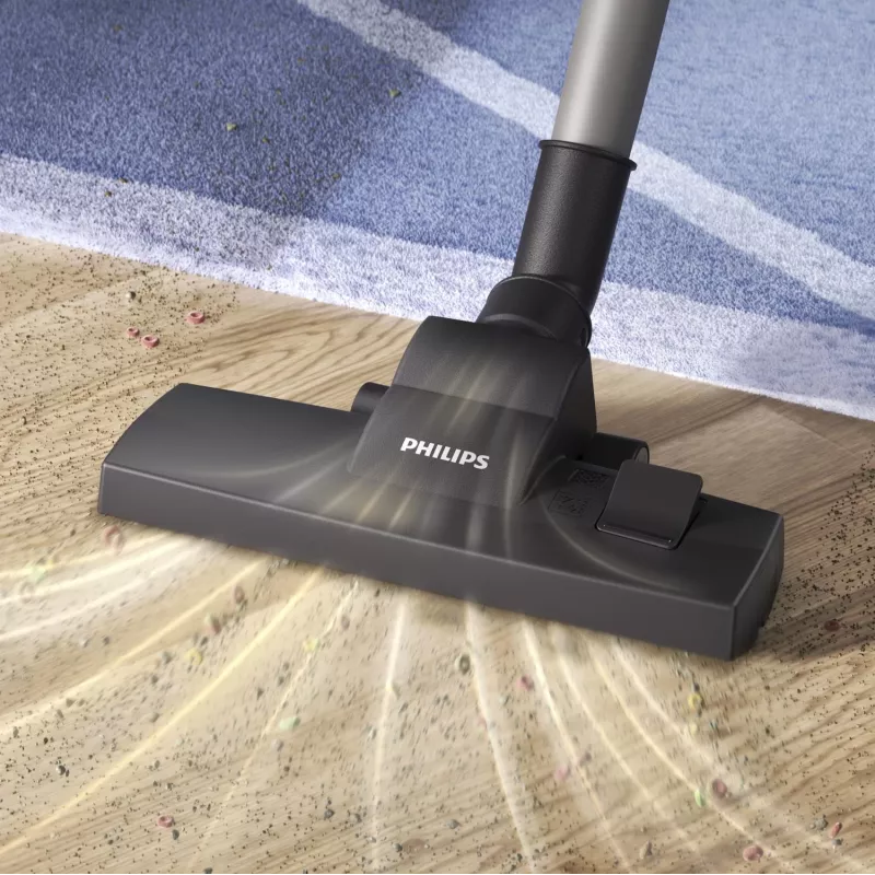 Cylinder vacuum Philips XD2142/12 — 850 W, 3 L dust bag, HEPA filter, dry cleaning