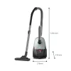 Cylinder vacuum Philips XD2142/12 — 850 W, 3 L dust bag, HEPA filter, dry cleaning