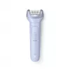 Epilator Philips 8000 Series BRE708/00 — cordless wet & dry, 32 tweezers, 2 speeds, blue