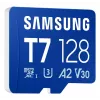 MicroSDXC memory card Samsung T7 128 GB UHS-I U3 V30 170 MB/s Blue