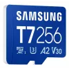 MicroSDXC memory card Samsung T7 256 GB UHS-I U3 V30 read 170 MB/s Blue
