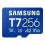 MicroSDXC memory card Samsung T7 256 GB UHS-I U3 V30 read 170 MB/s Blue