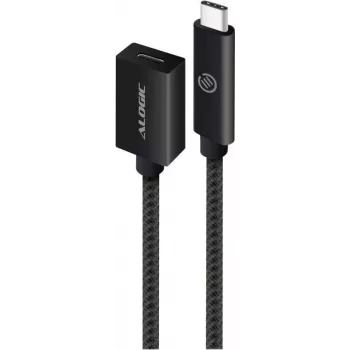 ALOGIC - USB Cable - USB-C (W) to USB-C (M) - USB 3.1 Gen 2 - 50 cm - Black (MU31CC-EXT-050BLK)