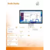 Monitor Apple Studio Display (Standard glass) with tilt and height-adjustable stand