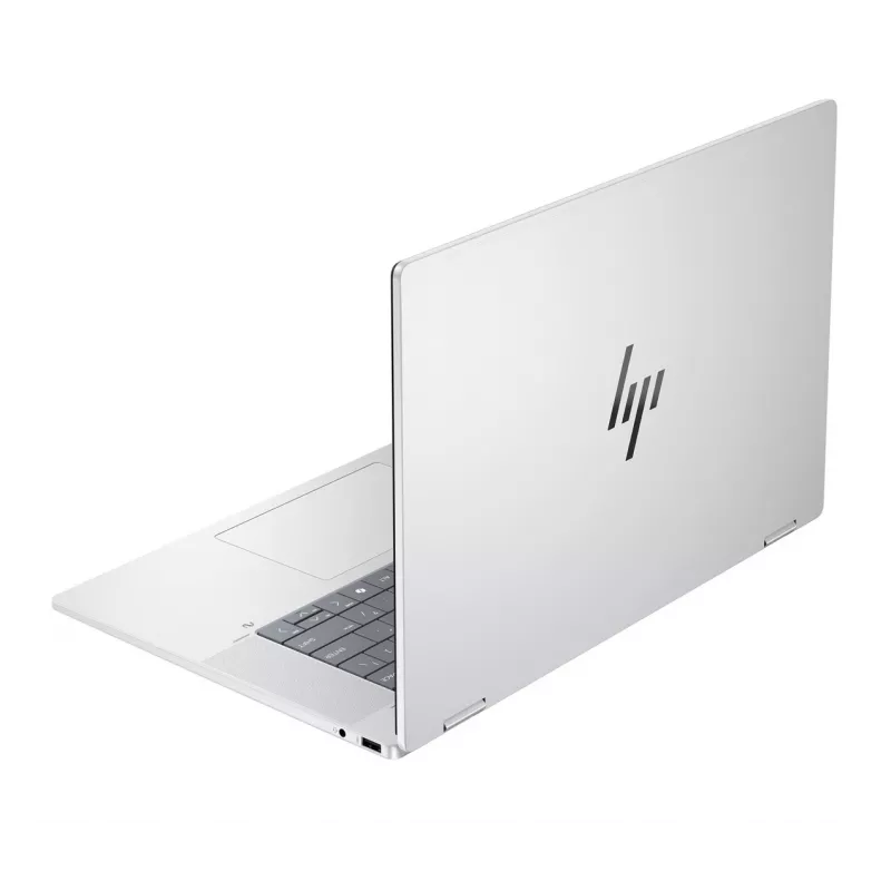 2-in-1 HP OmniBook X Flip NG AI 16-as0003nw laptop, 16 inch 3K OLED touchscreen, 32GB RAM, 1TB SSD, Windows 11 Home, Ultra 7 258V, Glacier Silver